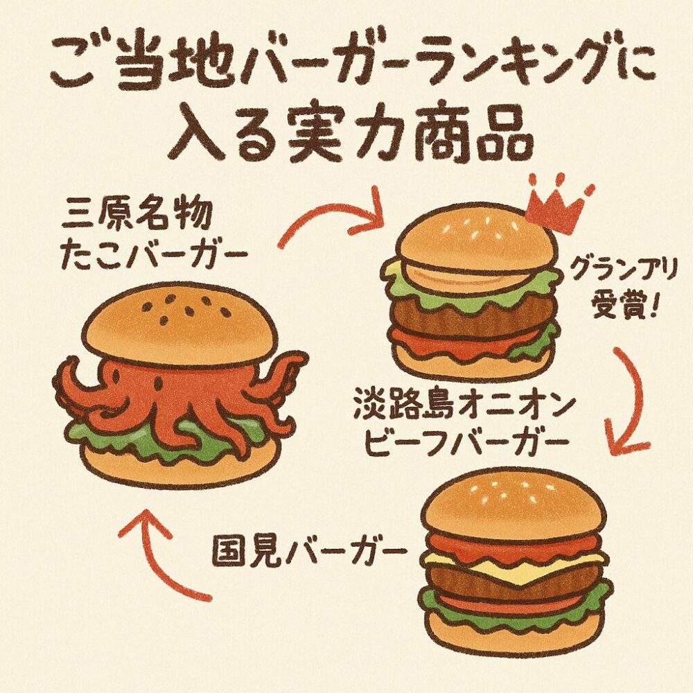 ご当地バーガーランキング