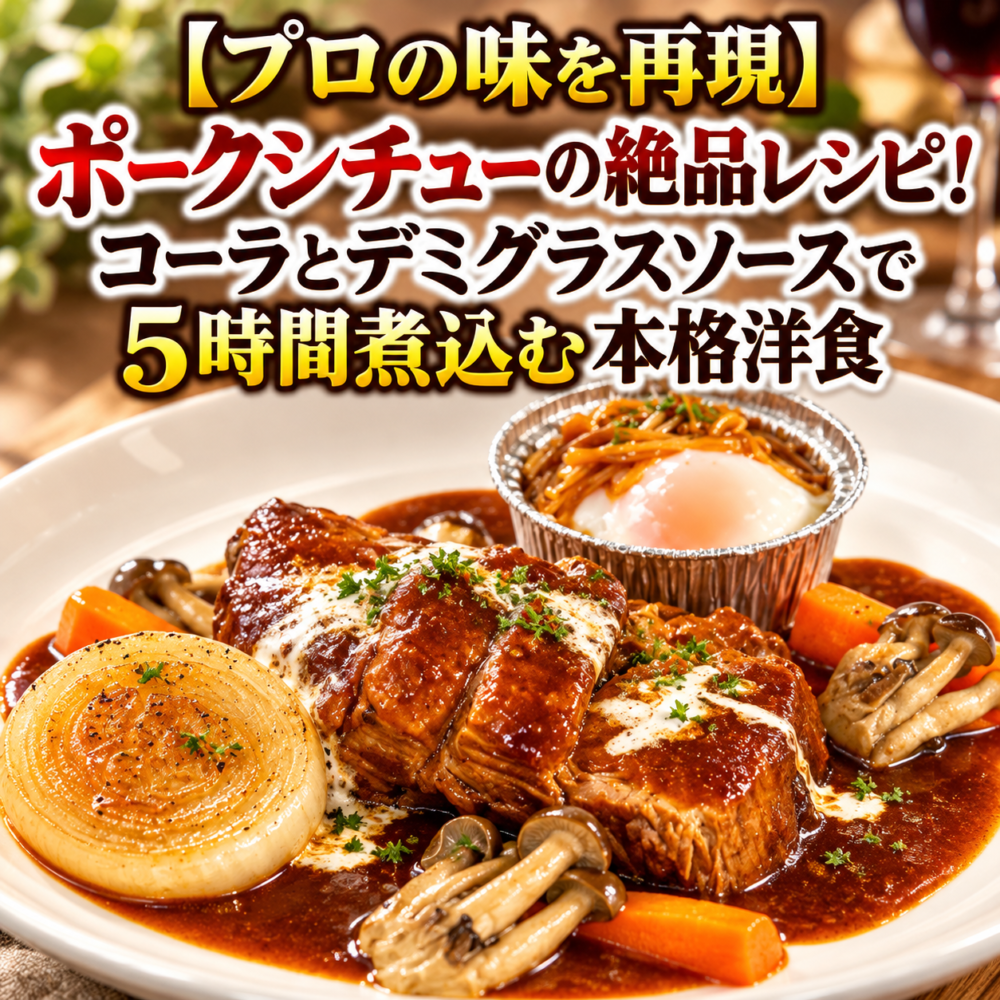 ポークシチュー レシピ
