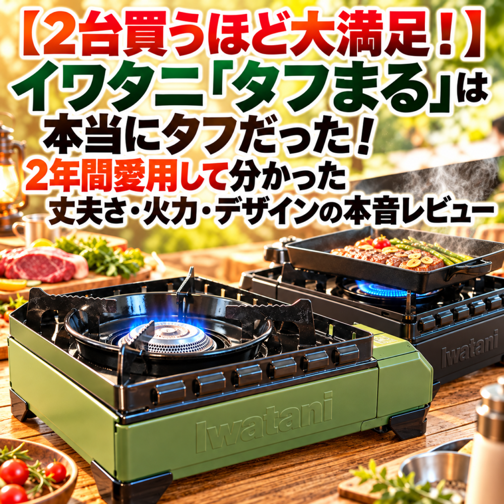 イワタニ 　カセットコンロ　タフまる レビュー